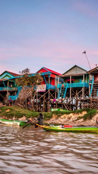 PRIVATE TOUR - Half day boat trip on Tonle Sap Lake in Siem Reap