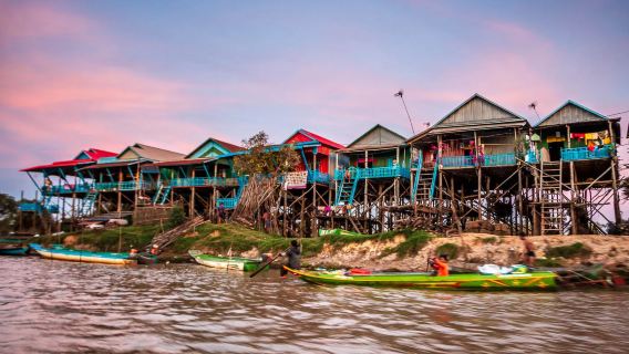 PRIVATE TOUR - Half day boat trip on Tonle Sap Lake in Siem Reap