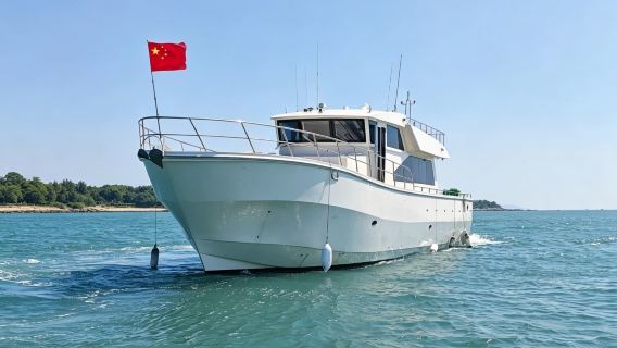 【漳州遊艇包船出海】漳州東山島82英尺豪華釣魚艇包船出海海釣