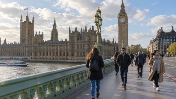 London Eye + Akuarium Hidupan Laut London + Jambatan Westminster lawatan sehari