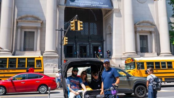 Zentralpark Pedicab-Tour mit Zugang zum Naturkundemuseum