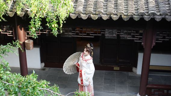 [Jiangnan famous garden] Lingering Garden(Liuyuan Garden) Hanfu travel photo shoot | exquisite makeup and styling + costume + photographer follow-up shooting