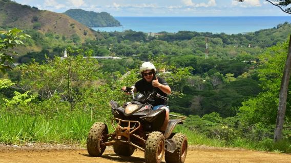 Bali: quad ATV di Uluwatu con tour del tempio e danza Kecak