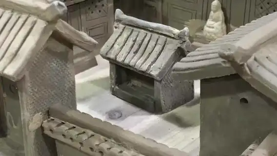 Chengdu Intangible Cultural Heritage Pottery Experience [Model Making of Sichuan Folk House Door] Yonglian Pottery Culture Experience Hall