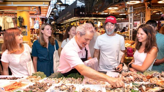 Barcelona: Paella Cooking Class + La Boqueria Market Tour