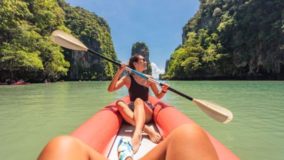 Phang Nga Bay 1-day tour | Kayaking experience · Khao Phing Kan | Hotel transfer