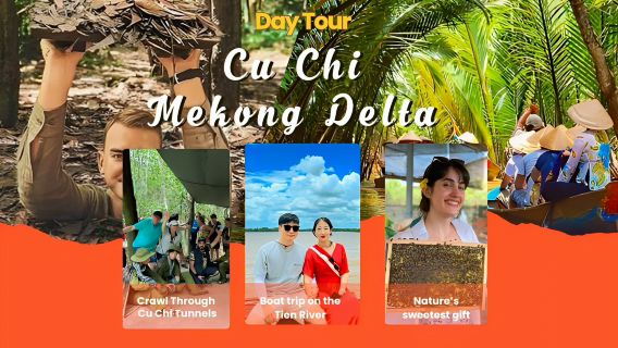 From Ho Chi Minh City: Cu Chi Tunnels and Mekong River Delta Full-Day Tour