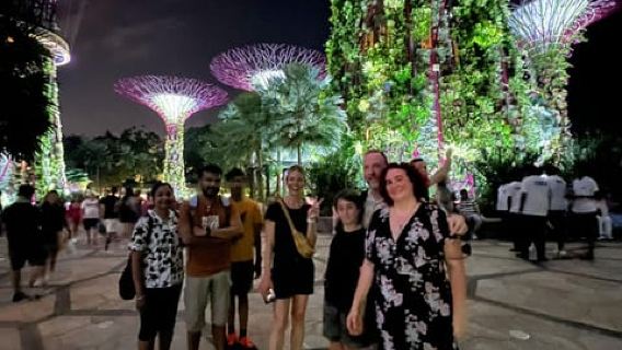 Singapore: Marina Bay Nighttime Walking Tour