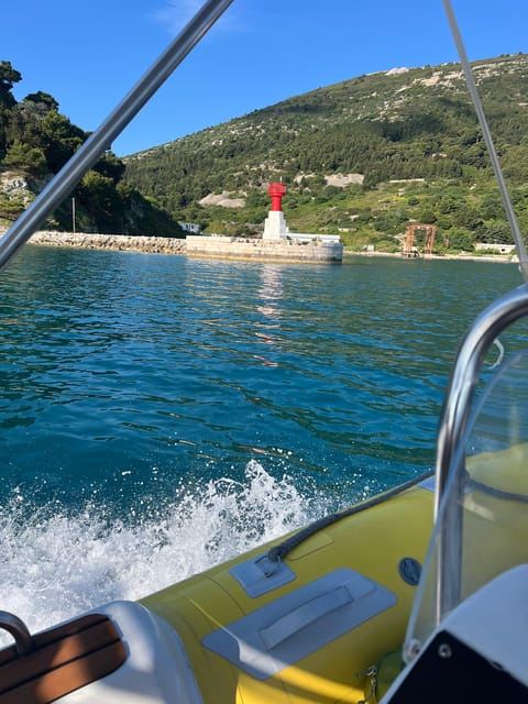 From Vlore: Haxhi Ali Cave Speedboat Tour with Snorkeling