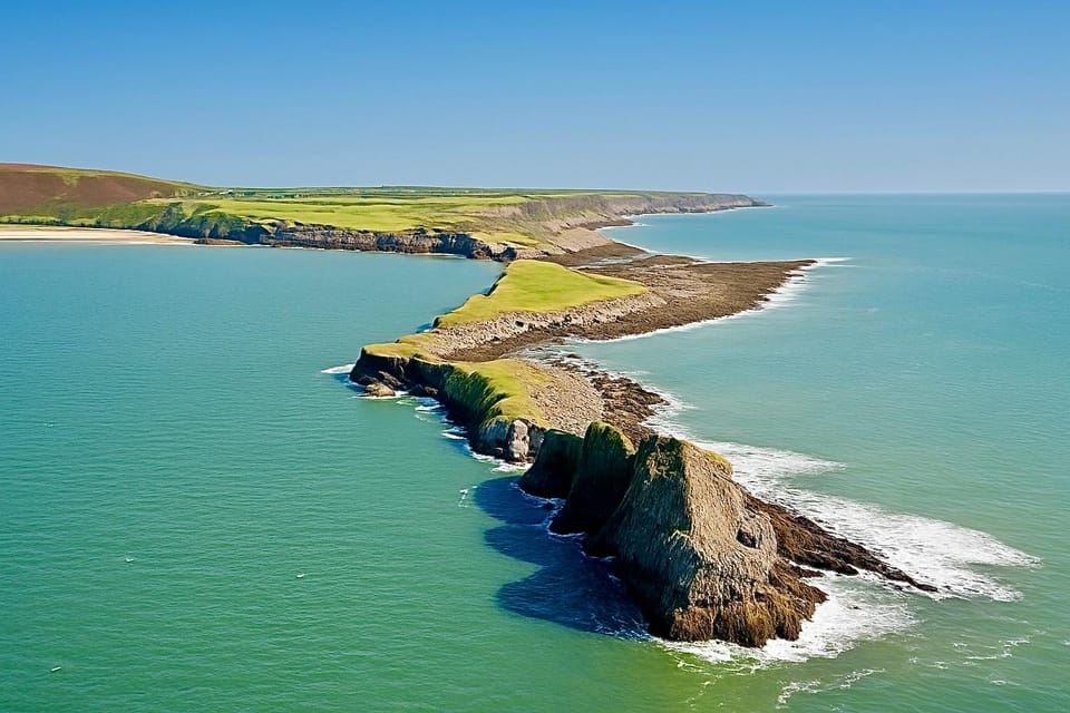 Cardiff: Tour giornaliero panoramico alle scogliere della penisola di Gower