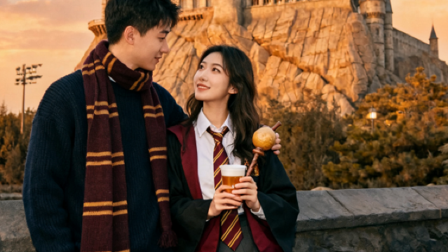 ユニバーサル北京リゾートのTripメモリー【【即日現像】フォト撮影、ファミリーフォト、カップル、親友、子供撮影、家族の旅行メモリー】