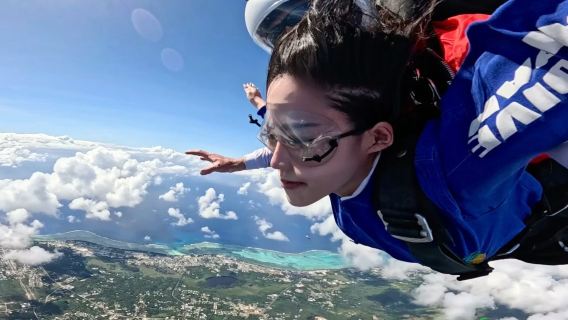 Nhảy dù trên cao tại Saipan, Mỹ [Đón khách tại khách sạn + Lựa chọn độ cao 2400m/4200m]