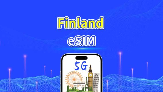 eSIM Phần Lan | 5G/4G | Dữ liệu tốc độ cao | 24 giờ | 1-30 ngày | Mã QR