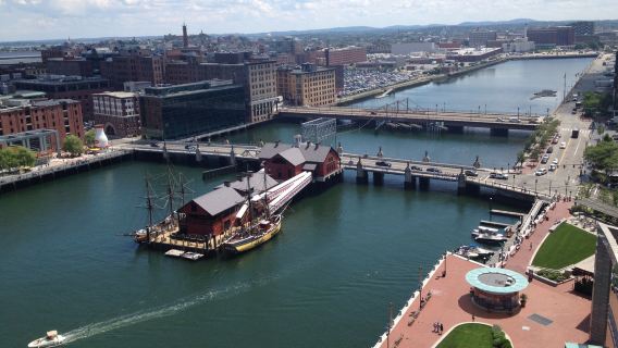 美國波士頓茶黨船博物館+水族館+昆西市場+自由之路包車一日遊