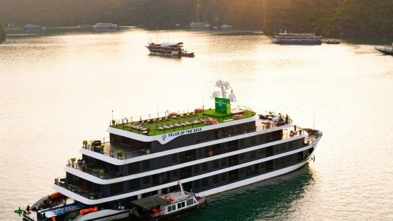Ha Long & Lan Ha Bay: 2D1N Velar of The Seas Boat Cruise + Optional Transfer