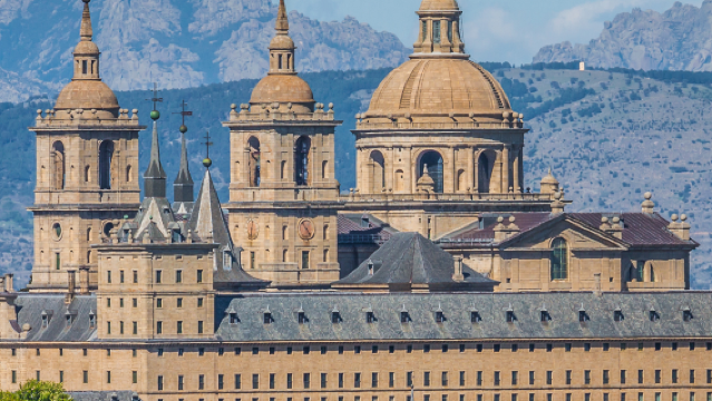Escorial Monastery + Cuelgamuros Valley + El Real Castle in Madrid, Spain