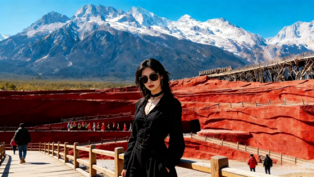 Lijiang Yulong Snow Mountain cable car + Impression Lijiang + Blue Moon Valley 1-day tour for 2-8 people