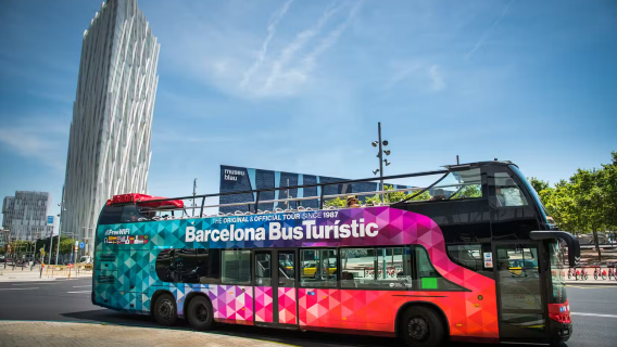 Barselona Turístic İn-Bin Gezi Otobüsü Turu
