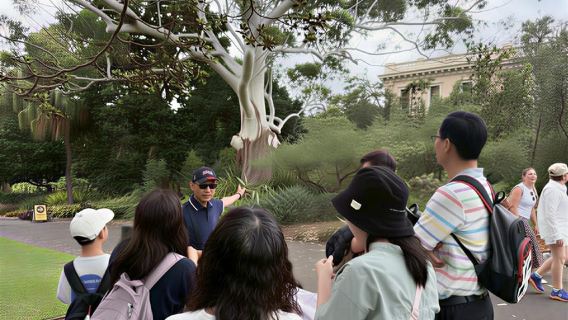 Sydney Botanic Garden, Art & Museum Tour with Mandarin Guide