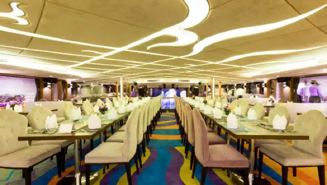 【官方湄南河遊船】 璀璨明珠號夜遊湄南河|大珍珠號湄南河遊船船票+自助餐