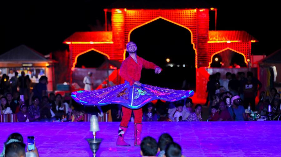 杜拜沙漠營地體驗一日遊【網紅沙漠沖沙騎駱駝特色表演酒店接送】