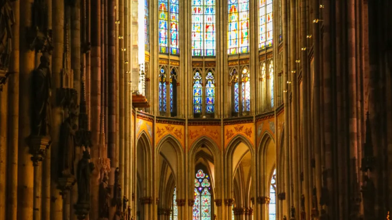 Germany + Hohenzollern Bridge + Cologne Cathedral + Eilder Building + RheinEnergieStadion one-day tour