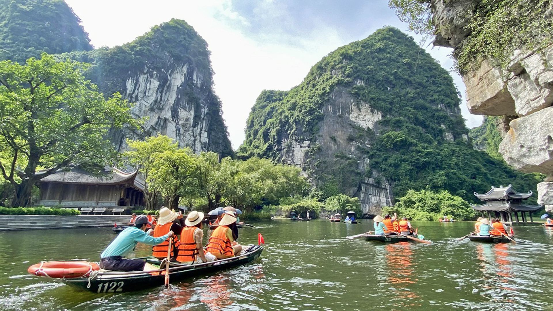 Ninh Binh - Hoa Lu - Trang An - Cycling, Full Day Trip From Hanoi