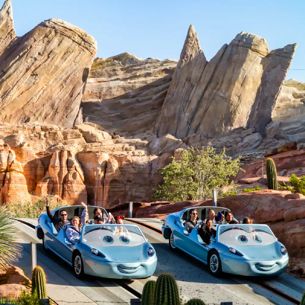 One-day tour of Disneyland and Disney California Adventure Park in California
