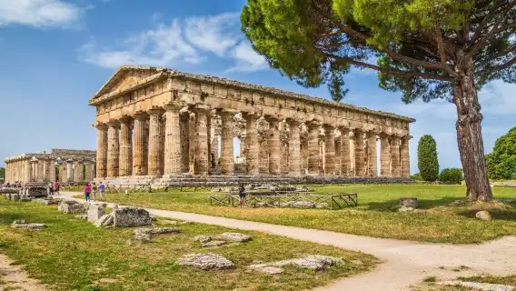 Paestum: Skip The Line Ticket + Roundtrip from Naples by Train