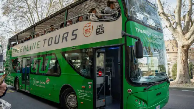 Green Line Tours Rome: Hop-on Hop-off Bus Tour