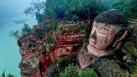 Thành Đô: Tour tham quan tùy chọn Lạc Sơn Phật có xe đưa đón hoặc hướng dẫn viên