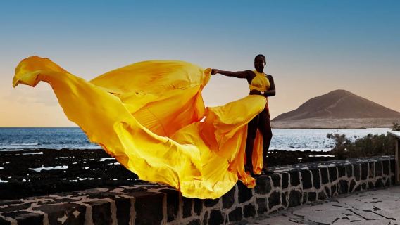 Teneriffa: Dein Glamour-Fotoshooting Flying Dresses von Sabine Jacob