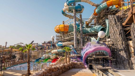 Abu Dhabi City Tour with Grand Mosque & Yas Water World Entrance tickets