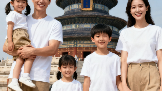 北京天壇公園Tripメモリー【フォト撮影、ファミリーフォト、カップル、親友、子供撮影、家族のTripメモリー】