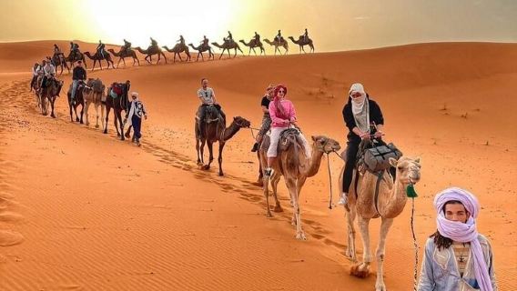 4 Days Private Sahara Desert Tour from Marrakech & Kasbahs