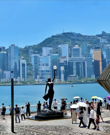 香港山頂纜車+蠟像館+叮叮車+米芝蓮晚餐20人小團純玩一日遊