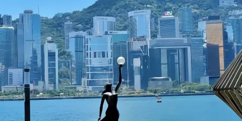 香港山頂纜車+蠟像館+叮叮車+米芝蓮晚餐20人小團純玩一日遊