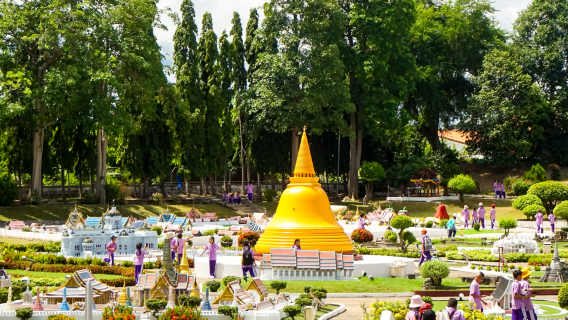 芭堤雅迷你暹羅世界遺產微縮公園體驗