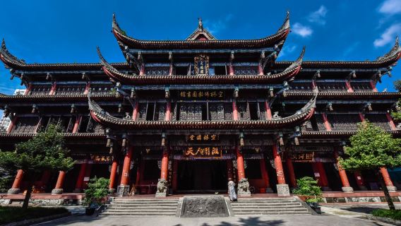 成都文殊院【プロ中国語通訳付き】：仏教文化の魅力に浸る