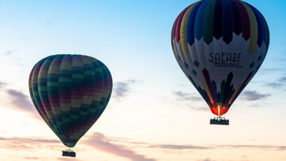 Hot air balloon ride over the Nile River at sunrise - Egypt/Luxor - Includes transfers