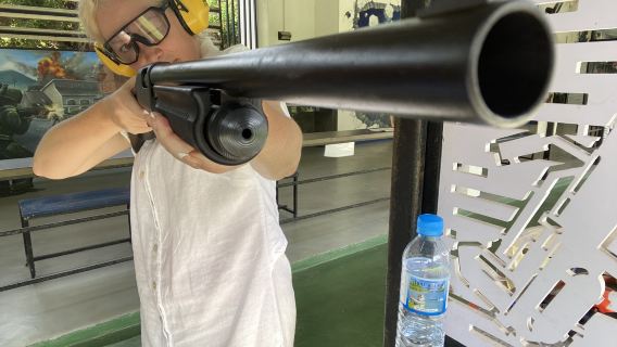 Krabi shooting range in Thailand, live ammunition Shooting experience [multiple calibers and gun types available/new internet celebrity check-in spot]