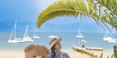 二環早接●雲南撫仙湖+粉紅沙灘+祿充+撫海灣一日遊|可選小團