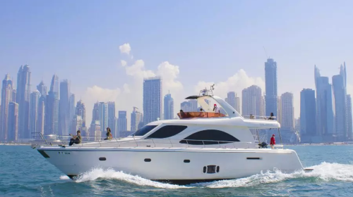 Dubai Luxury Shared Yacht Tour with Live BBQ Dinner / Breakfast Transport Passes 9