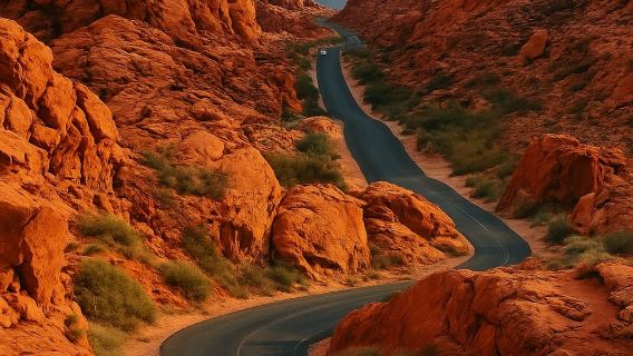 Amerika Syarikat Las Vegas - Valley of Fire - Lawatan Sehari Sewaan Peribadi - Nikmati Perlahan | Tidak Termasuk Tiket