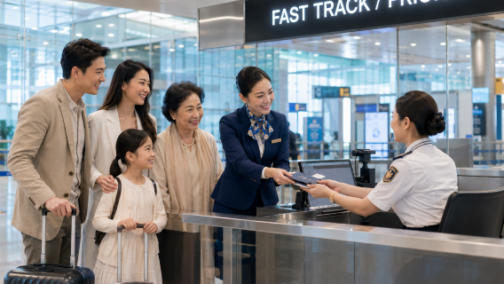 Servicio de Fast Track prioritario en el Aeropuerto Internacional de Tan Son Nhat (SGN) - Inmigración | Llegada y salida