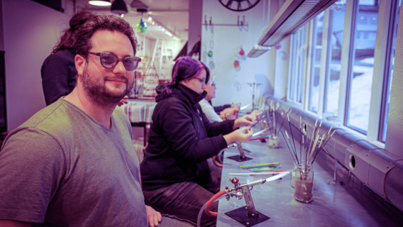 Kabelvåg: Glass Jewelry Workshop