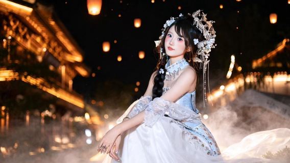 Trải nghiệm Hán phục Lạc Thần Trịnh Châu (nhiều trang phục để lựa chọn + trang điểm tinh xảo + bộ ảnh cổ phong Lạc Thần)