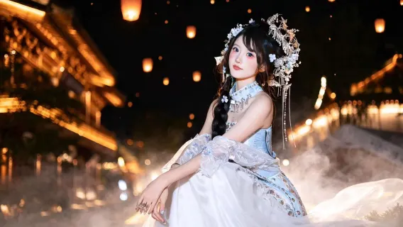 Zhengzhou Luoshen hanfu experience hall (optional styles of various costumes + exquisite makeup and styling + Luoshen ancient-style photo shoot)