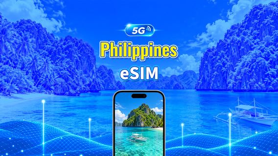 ฟิลิปปินส์ 4G/5G eSIM | แพ็กเกจข้อมูลรายวัน/รวม | 1–30 วัน | คิดค่าบริการ 24 ชั่วโมง | QR โค้ด
