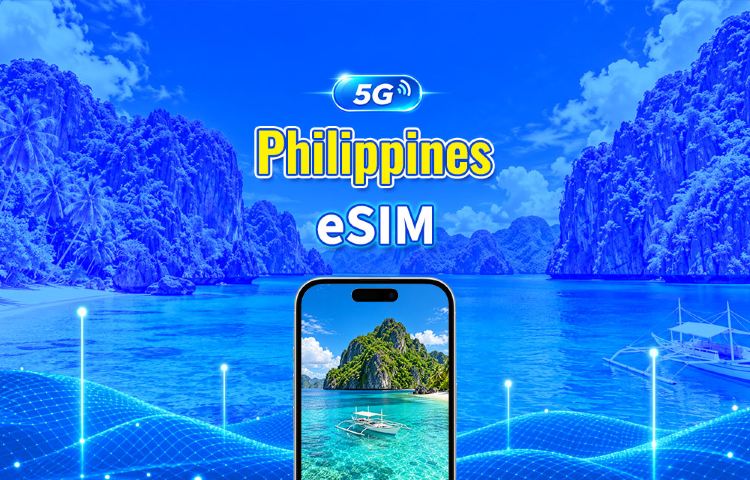Philippines 4G/5G eSIM | Daily/Total Data Package | 1–30 Days | 24-Hour Billing | QR Code